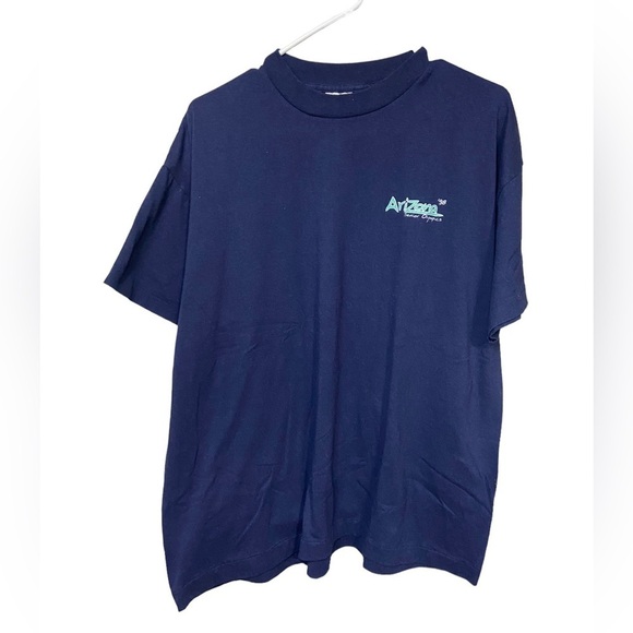 Vintage Single Stitch Hef-T Arizona Blue T-Shirt XL - Picture 2 of 4